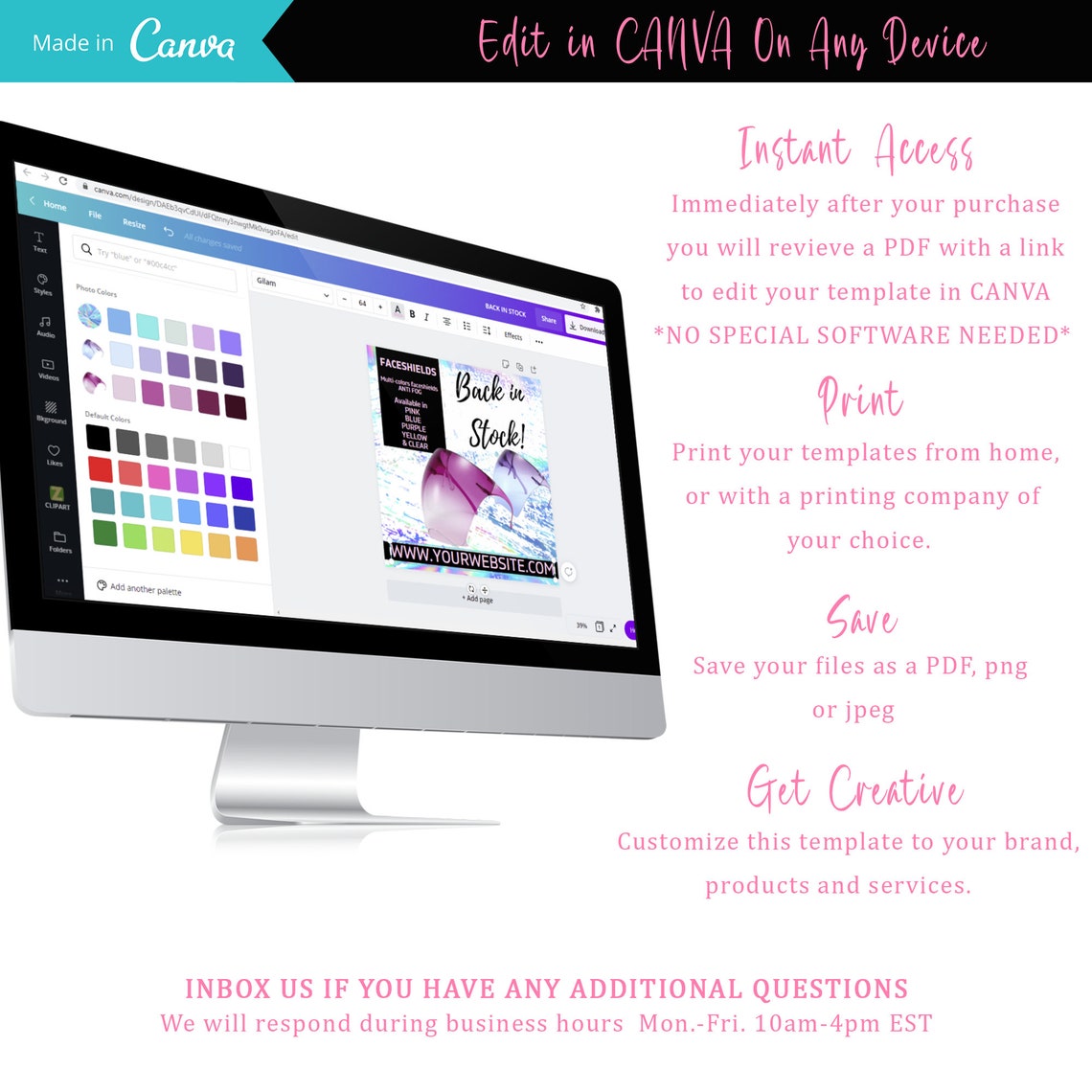 Social Media Flyer/ Course Flyer/ Zoom Meeting Flyer/ | Etsy