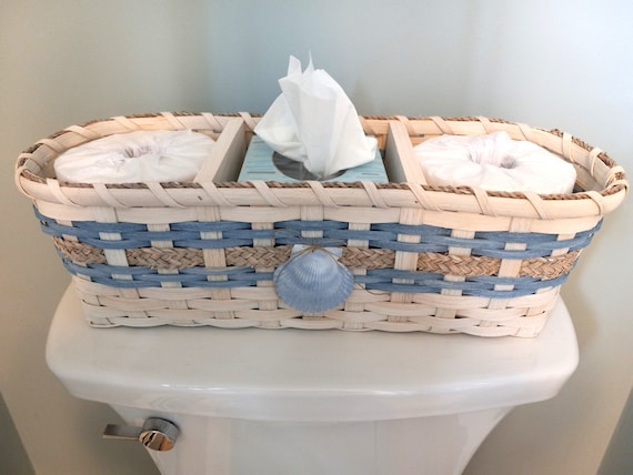 3 Section Handmade Bathroom Organizer