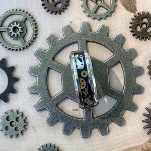 Clock Ring Clockworks Gears Watch Parts Gold and Silver - Etsy