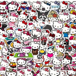 Pacote de adesivos Kitty and Friends