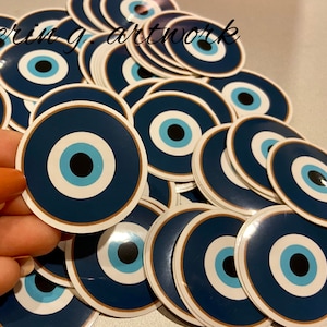 Evil Eye Sticker - Armenia / Artsakh