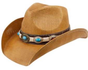 ANGELA&WILLIAMS : WESTERN Cowboy Cap/Hat High Quality Unisex Men Women