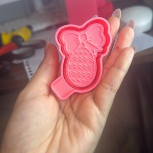 Freshie Housing Mold 3D Printed Car Freshie Mold Housing Bow Egg Mini Freshie Mold  2 Pack  Silicone Mold Maker
