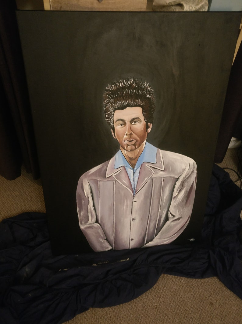 Replica Painting of 'the Kramer' Acrylic on Canvas Etsy