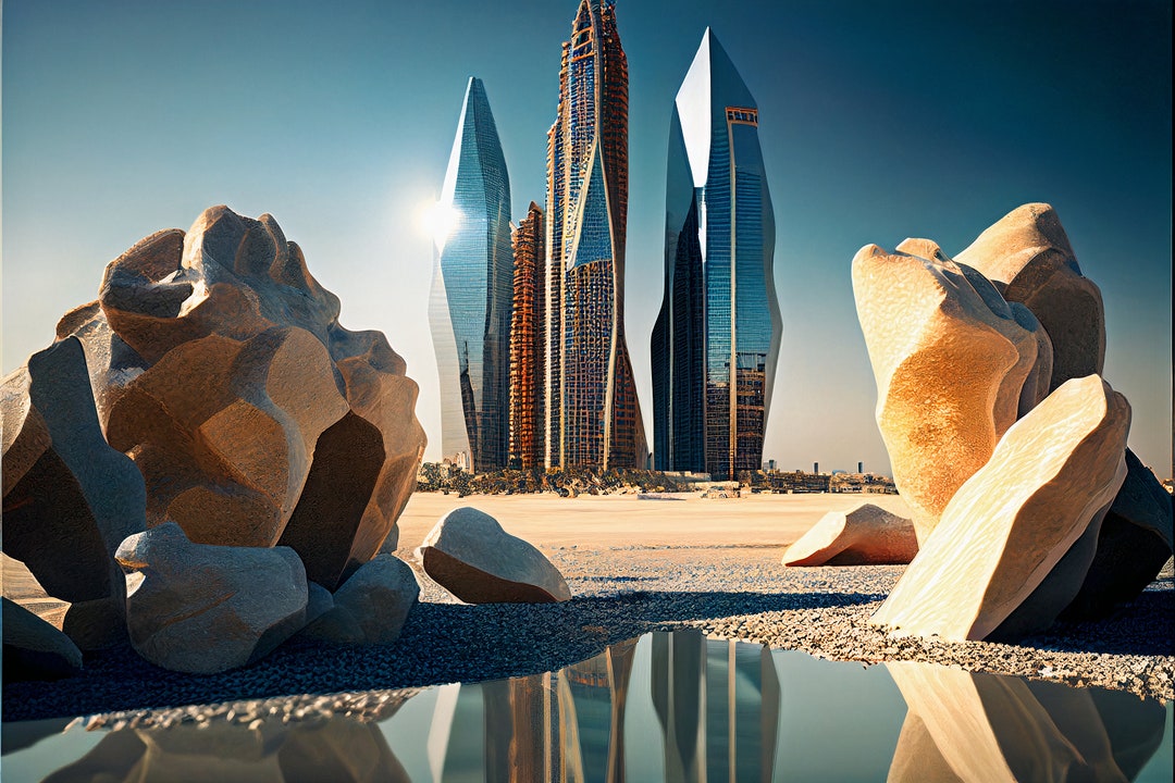 Etihad Towers in Abu Dhabi - Etsy