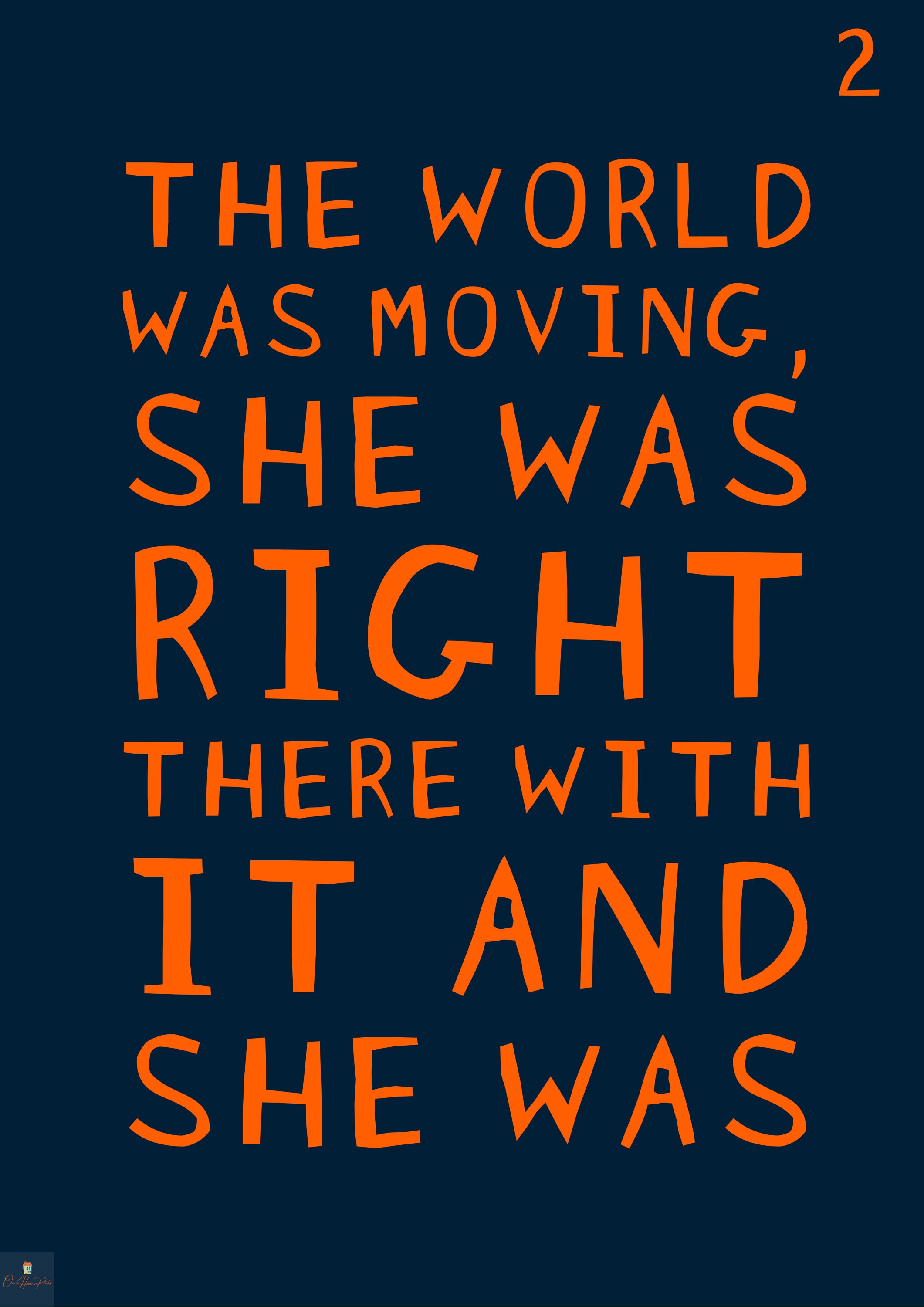 And She Was Lyrics Print Talking Heads Inspired Music | Etsy