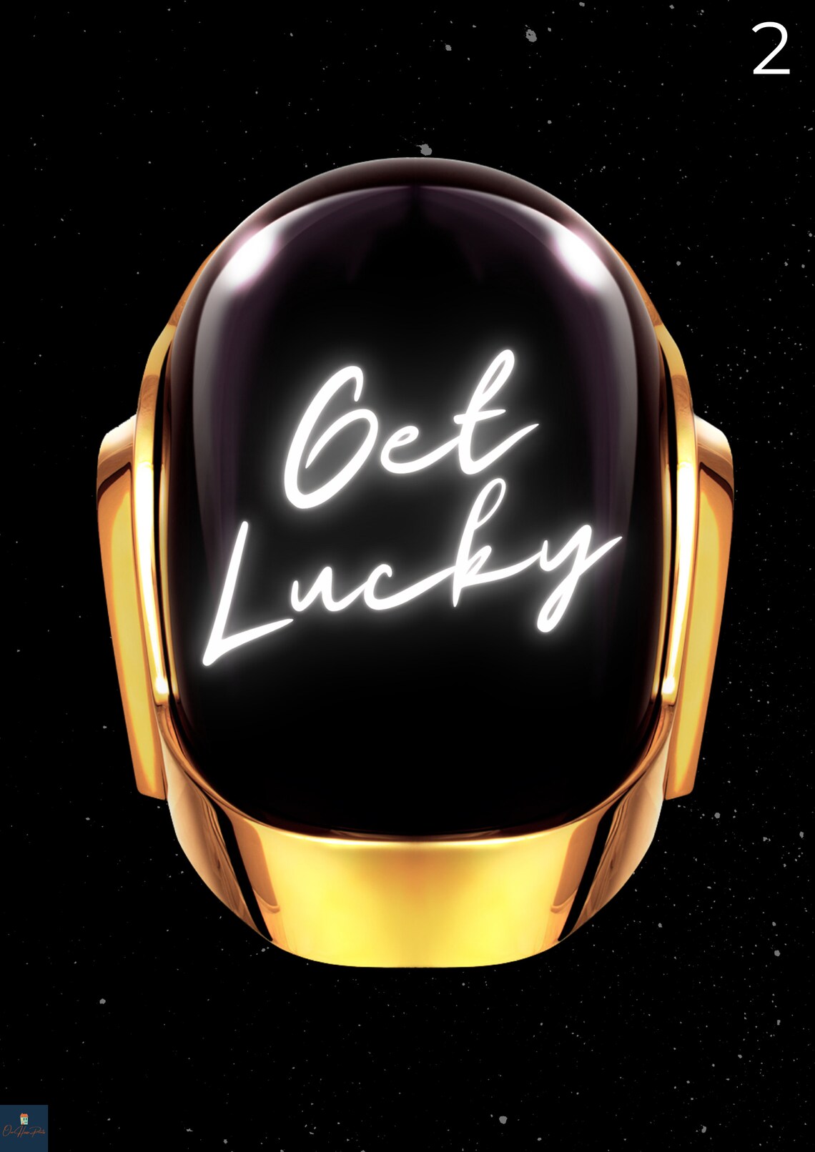 get-lucky-lyrics-print-daft-punk-inspired-music-poster-etsy