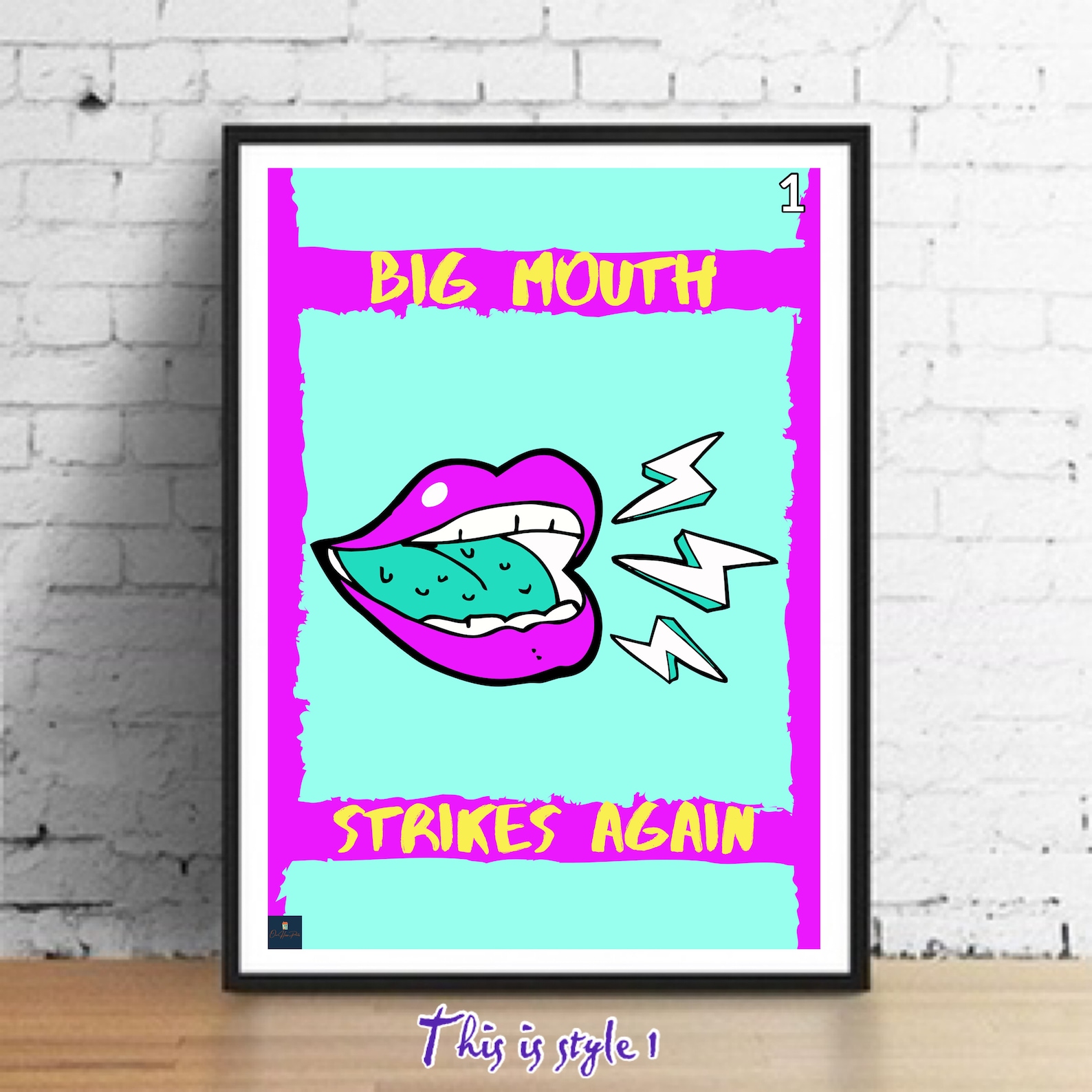 Big Mouth Strikes Again Lyrics Print The Smiths Inspired Etsy