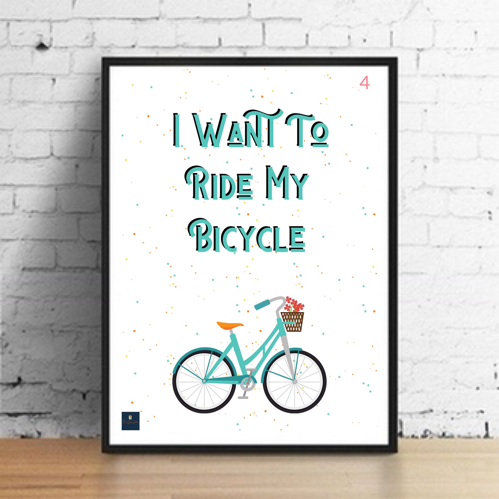 Bicycle Race Lyrics Print Queen Inspired Music Poster. Etsy