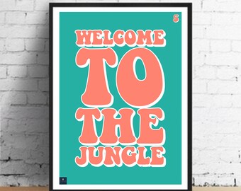 concrete jungle lyrics' Poster, picture, metal print, paint by Charlie Song  Lyrics