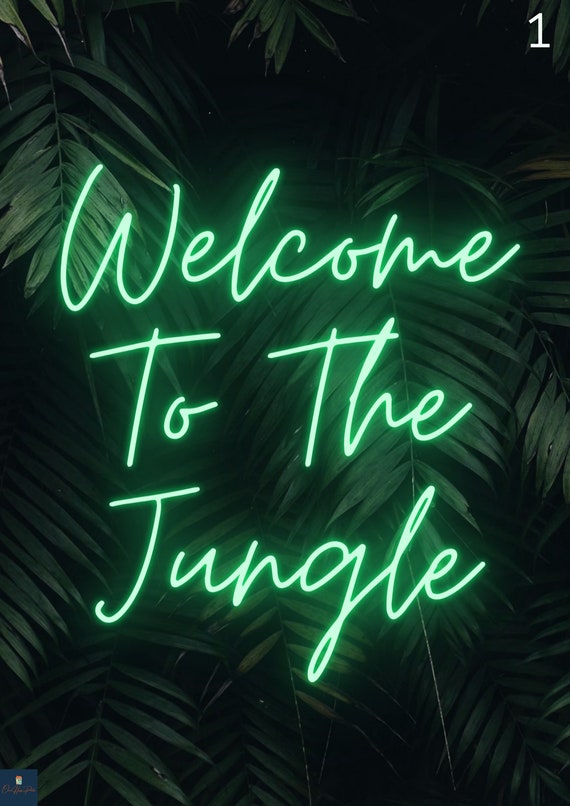 Welcome to the Jungle Lyrics Print Guns N Roses Inspired -  Norway