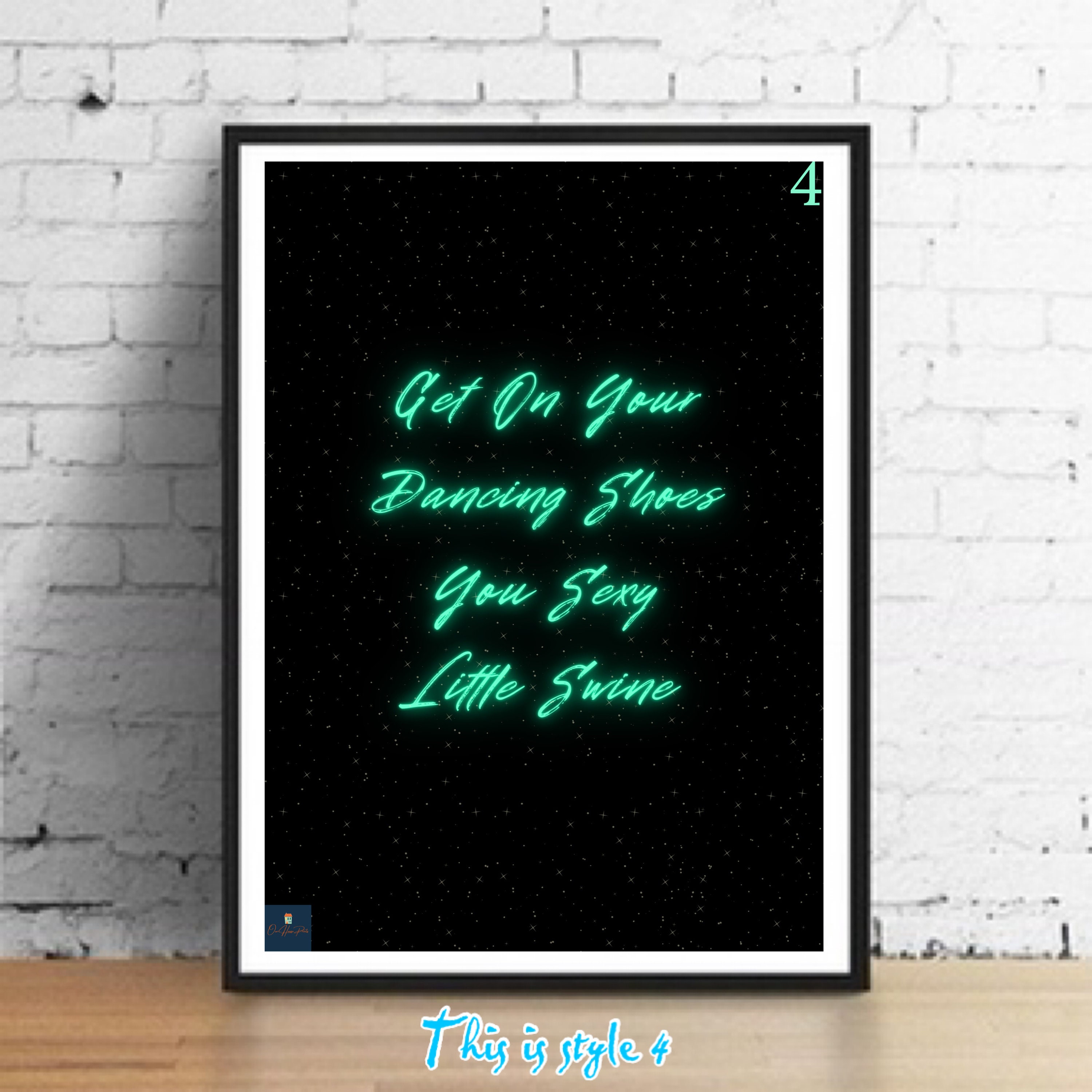 Dancing Shoes Lyrics Print Arctic Monkeys Inspired Music Etsy