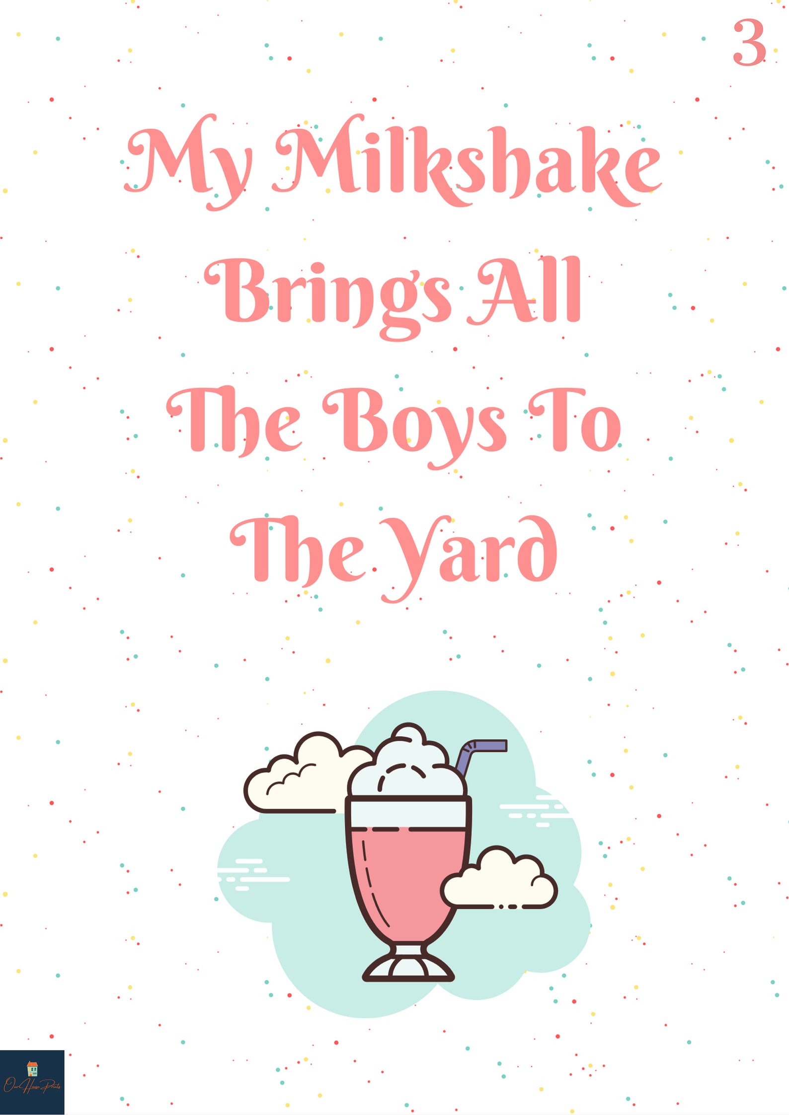 Milkshake Lyrics Print Kelis Inspired Music Poster. Etsy