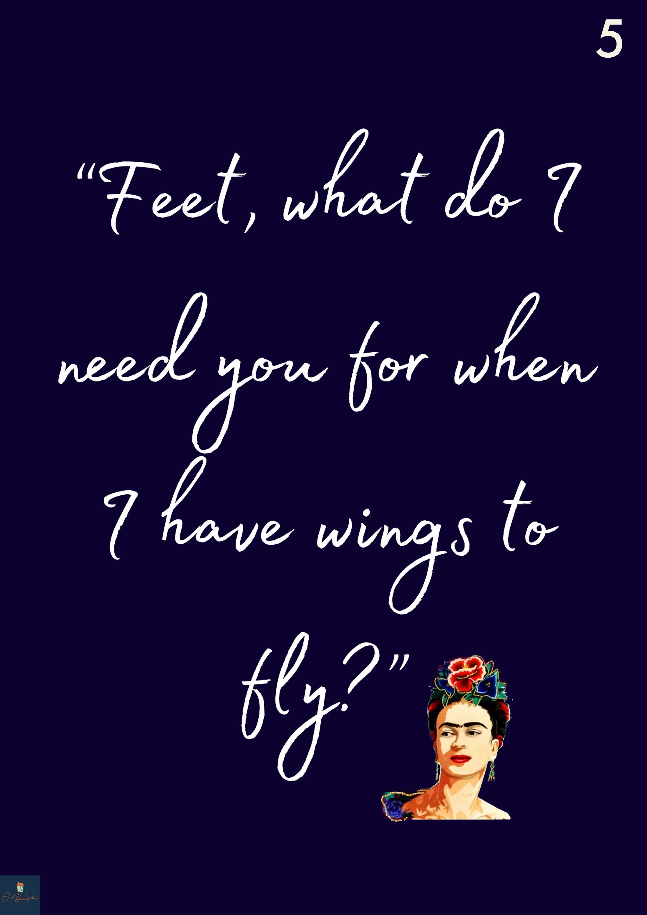 Feet What Do I Need You for Quote Print Frida Kahlo Inspired Etsy UK