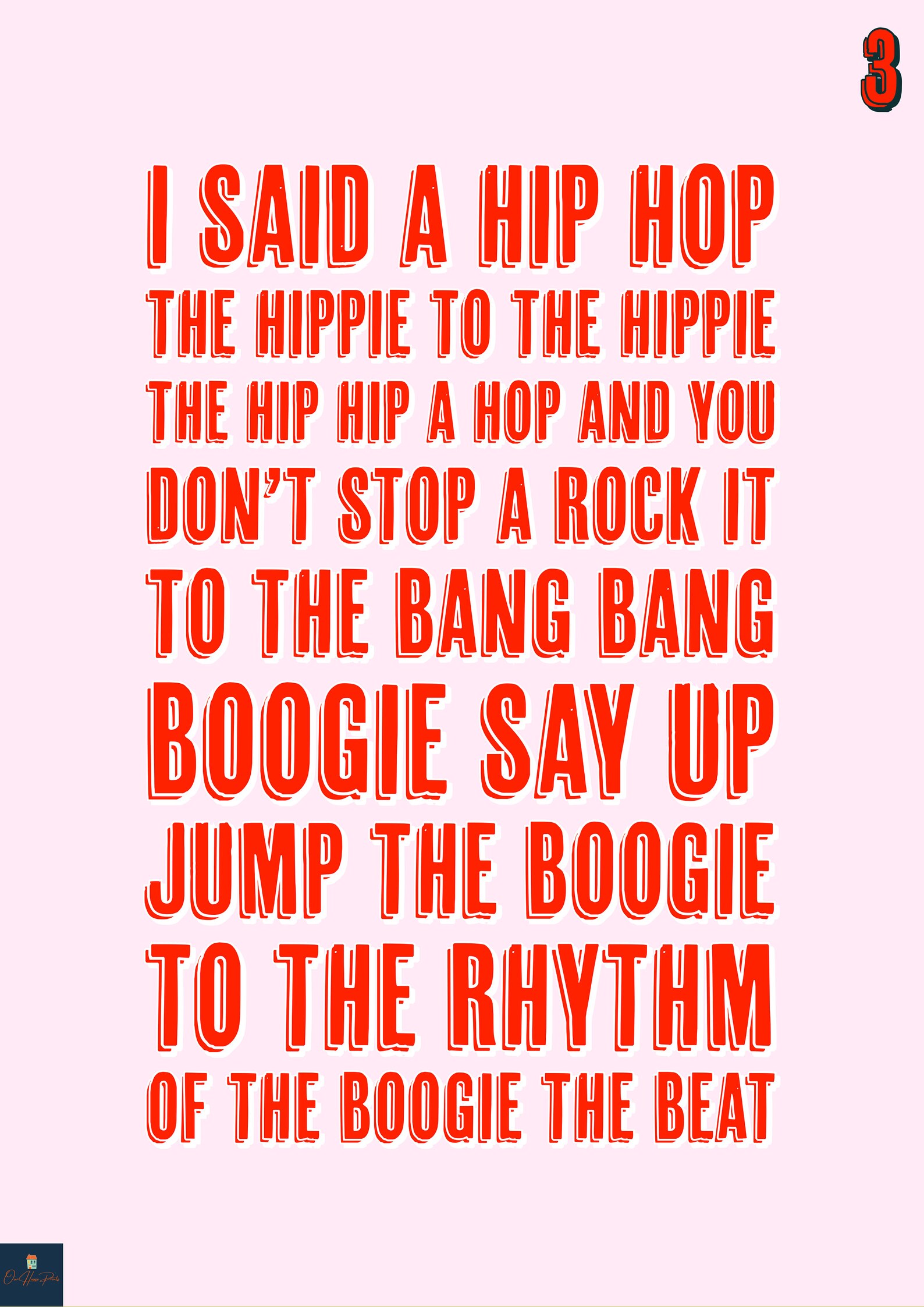 Rapper's Delight Lyrics Print the Sugarhill Gang Etsy UK Rapper's Delight Lyrics Print the Sugarhill Gang Etsy UK