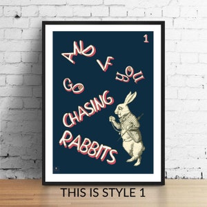 Neon Rabbit Poster for Sale by hustlart