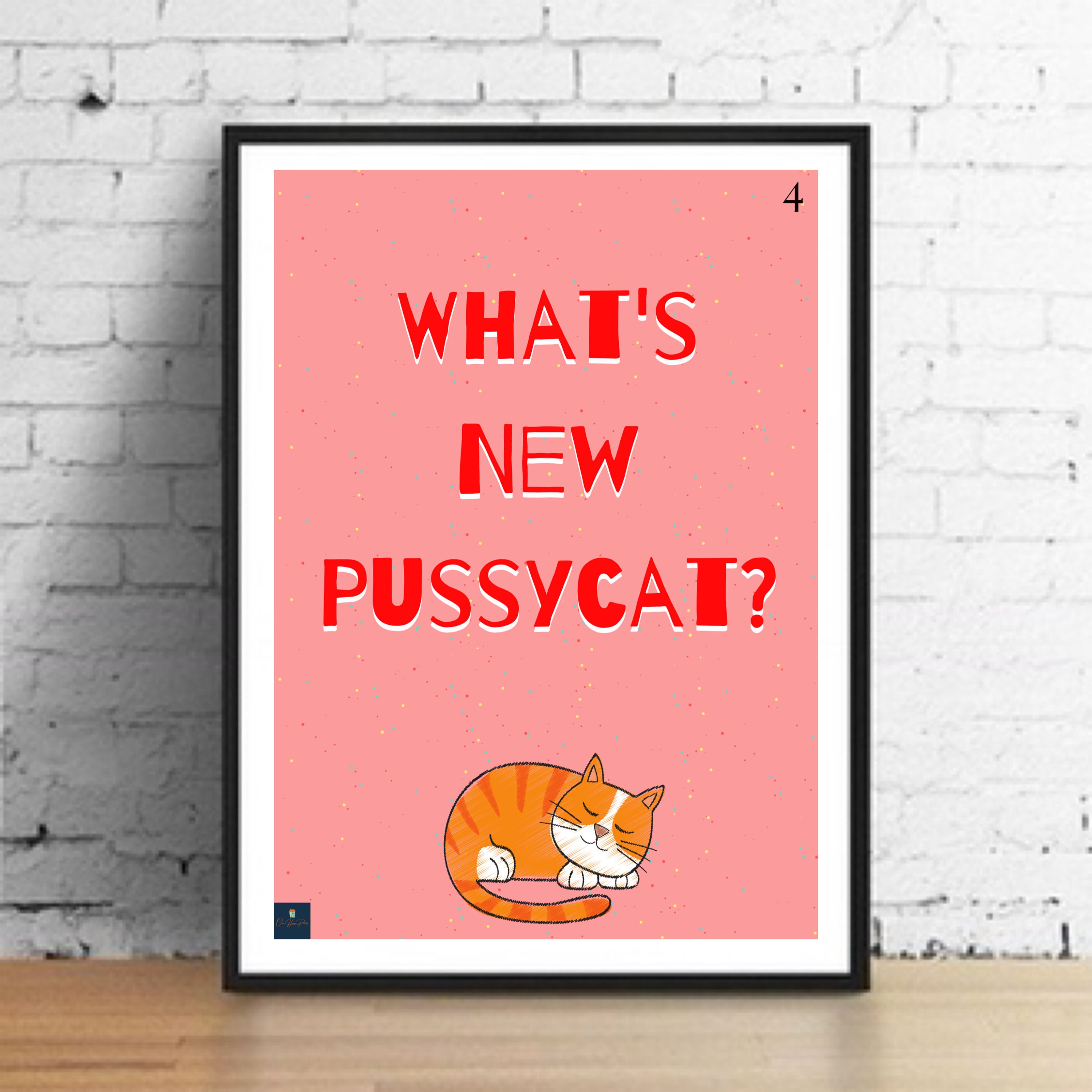 What's New Pussycat Lyrics Print Tom Jones Inspired | Etsy