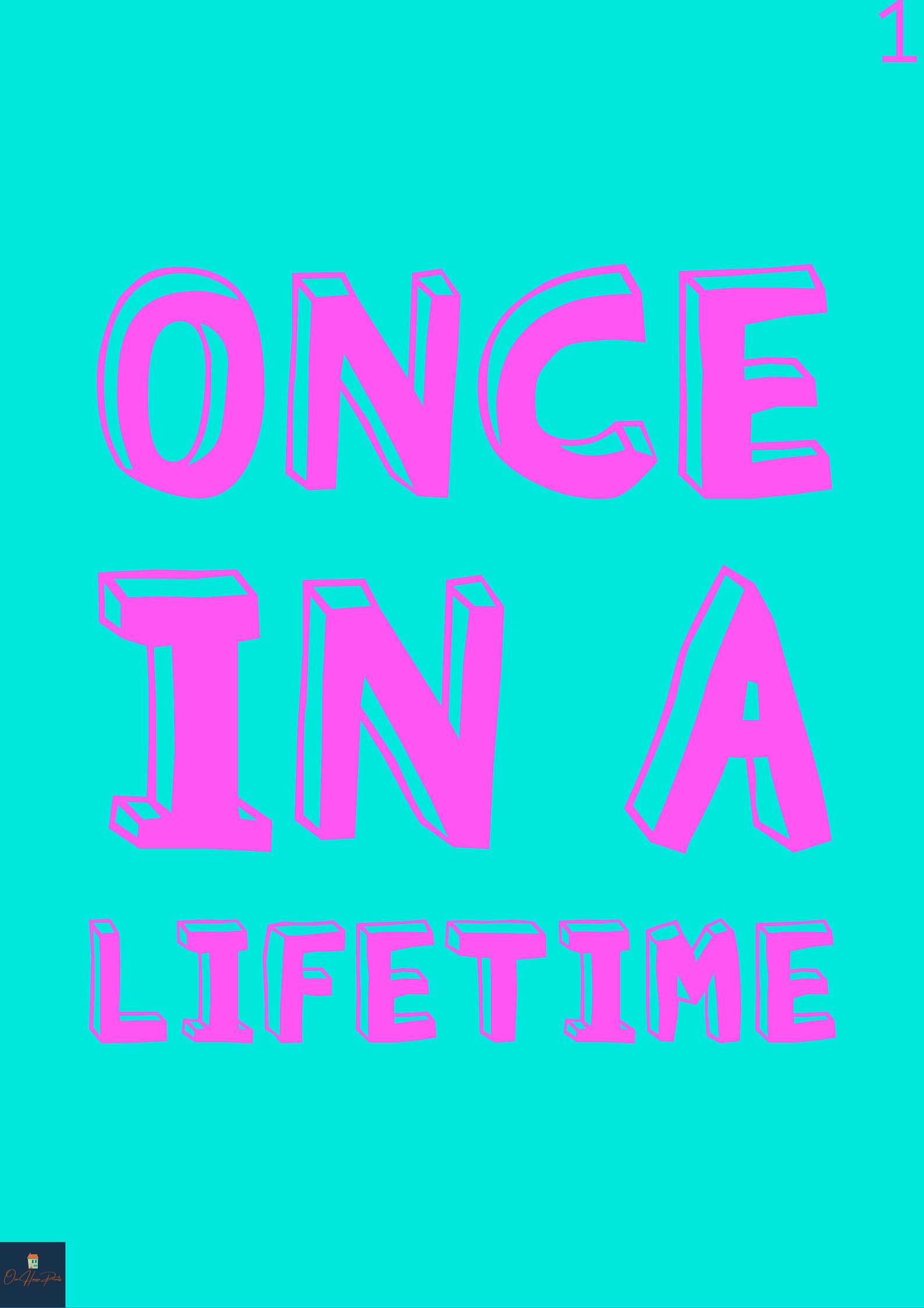 Once in A Lifetime Lyrics Print Talking Heads Inspired Music Etsy UK