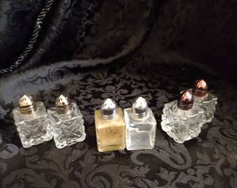 Individual Vintage Salt & Pepper Shakers