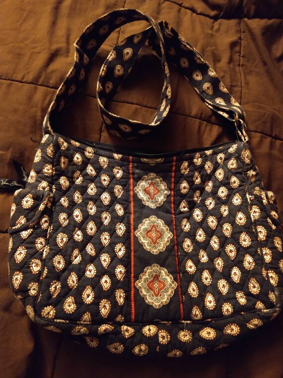 vera bradley quilted blue Gem