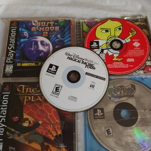 70 Playstation 1 PS1 Games All Authentic and Working 