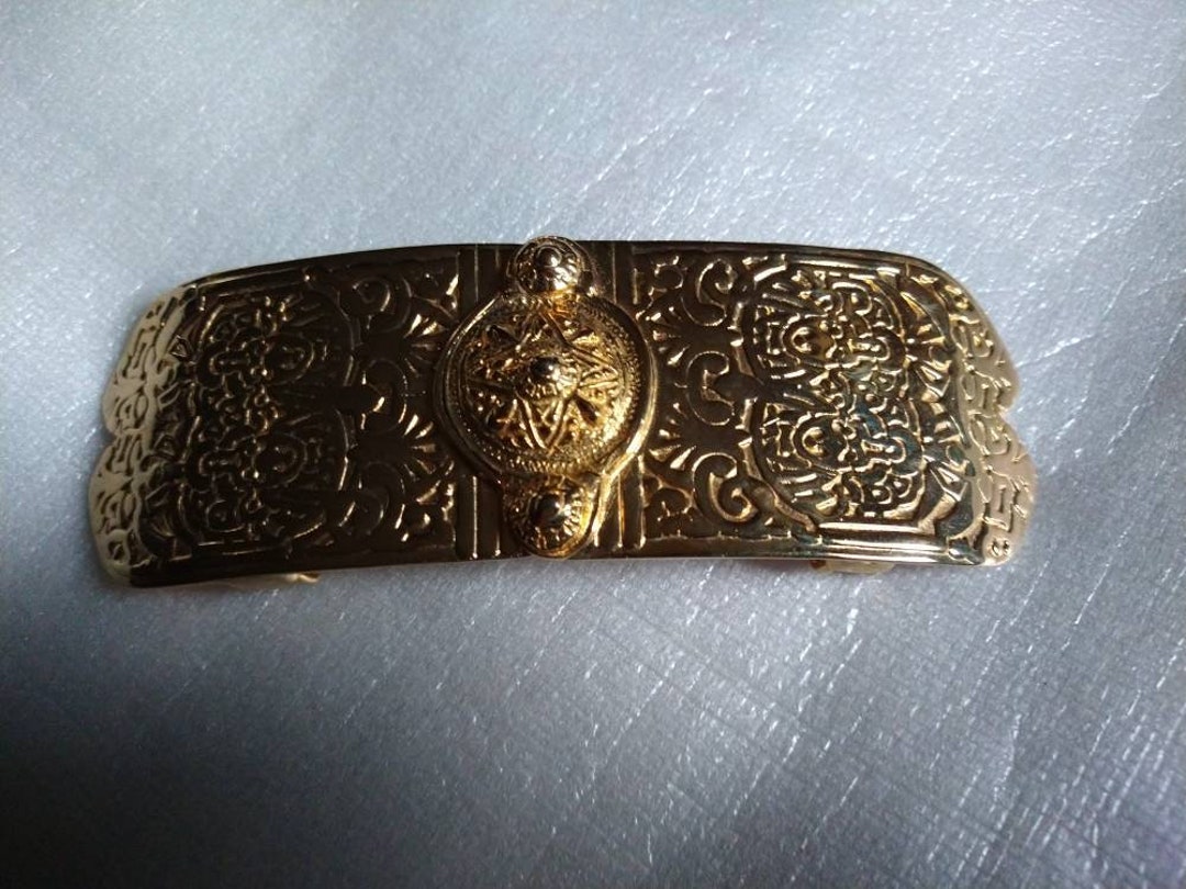 Gay Boyer Gold Tone 2 Pc Belt Buckle- Stamped - Etsy display picture 1