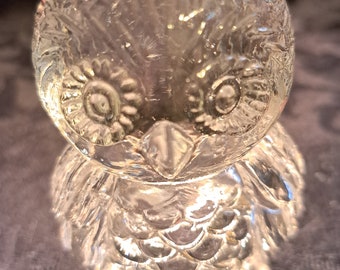 24% Lead Crystal Owl