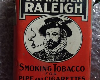 Sir Walter Raleigh Tobacco Tin