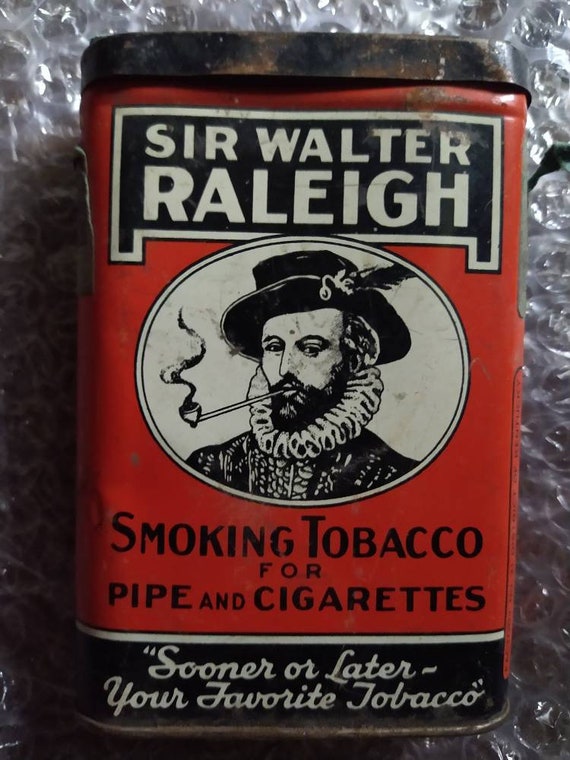 Sir Walter Raleigh Tobacco Tin