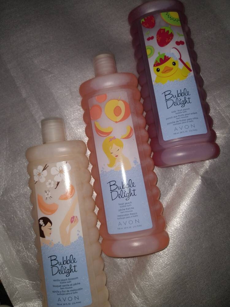 Avon Bubble Delight Bubble Bath 24oz Etsy