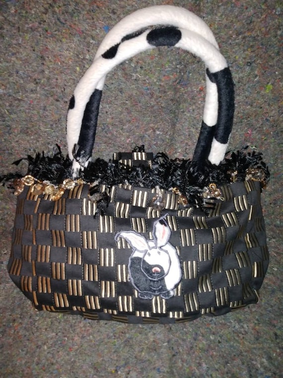 Cowbunnie Hand Bag by Susie Stern