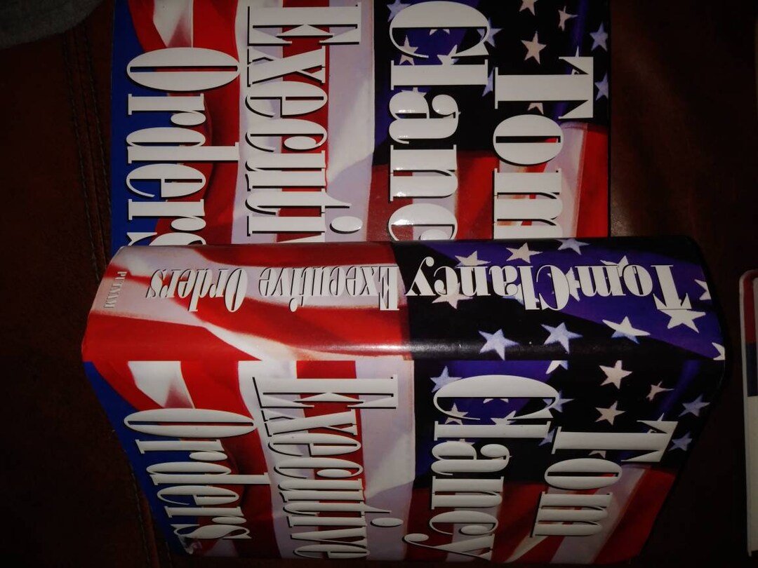 Executive Orders Tom Clancy 1996 Etsy