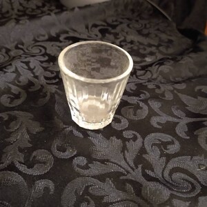 Federal "Beveled" Glass Shot Glass