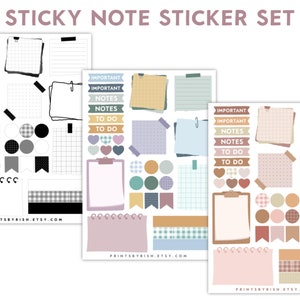 Stickers planificateur pense-bêtes, Stickers hebdomadaires mensuels, Bullet Journal, adhésifs Washi, drapeaux, Stickers Scrapbooking, Bullet Journal