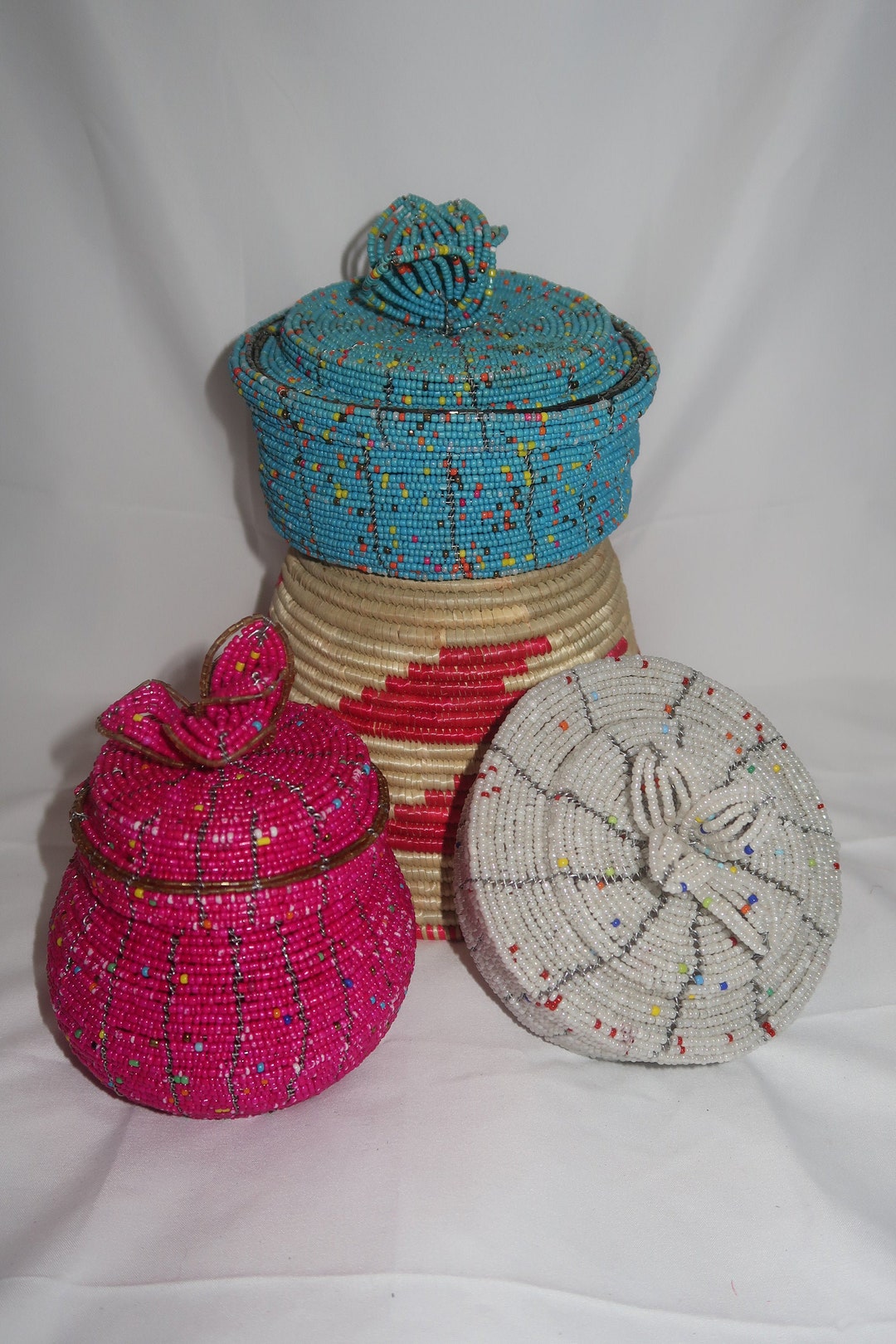 Beaded Bowls Etsy
