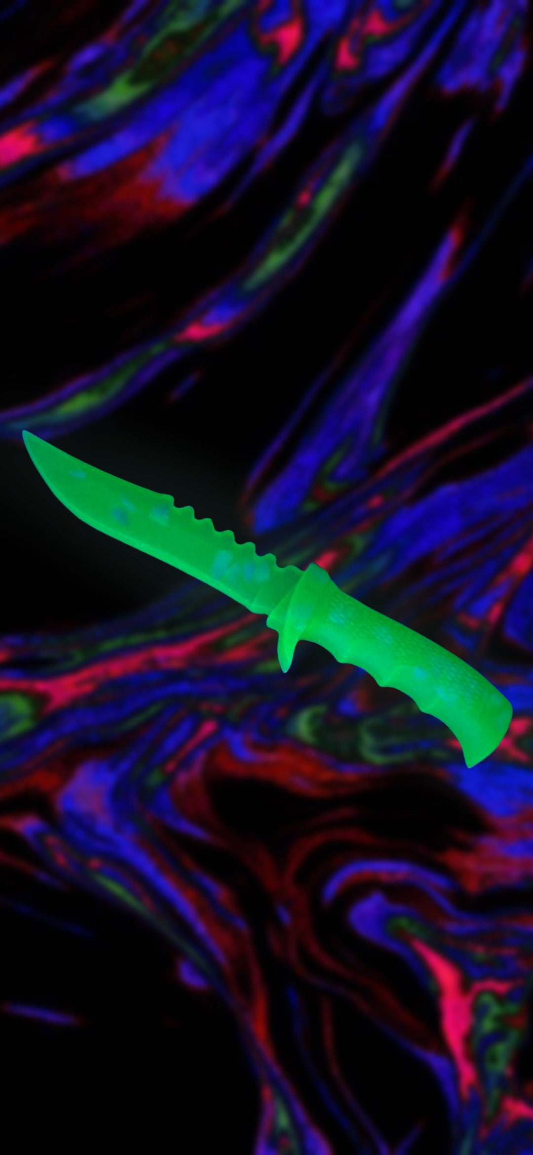 Custom Decorative Glow in the Dark/under UV Light Hunting Etsy