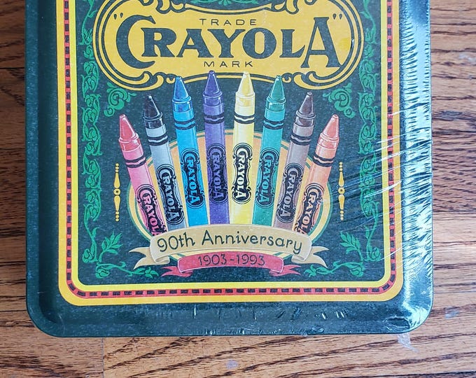 Crayola 90th Anniversary Tin *sealed* 1903 - 1993 - Etsy