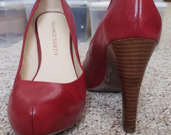 Größe 39 Franco Sarto Pumps „Cicero“ in rot