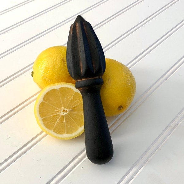 Citrus Juicer - Wooden Juicer - Citrus Reamer - Wood Reamer- Bartender Tools - Cooking - Cocktails - Housewarming Gift - Gift for Bakers