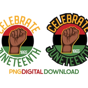 Juneteenth png clipart, Juneteenth Black History Sublimation