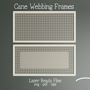 Boerderij Frame laser bestand, Stok patroon gesneden vijl, Rotan Laser SVG