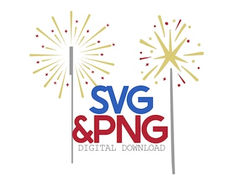 Fireworks svg, Sparkler svg, fourth of july svg, Fireworks clip art