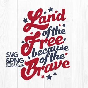 Quatrième de juillet Svg, Terre du Svg libre, Svg patriotique