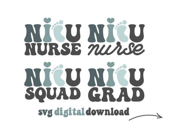 NICU svg, NICU nurse svg, Nicu shirt svg