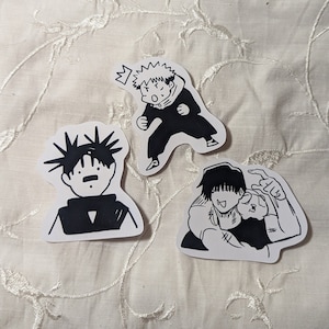 Willekeurige JJK-mangapaneelstickers
