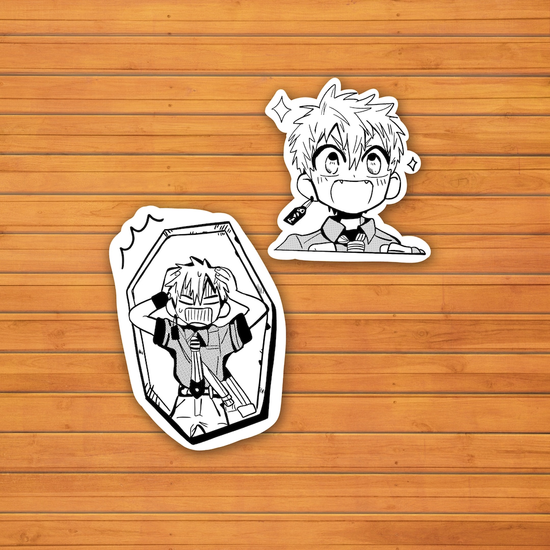 TBHK Cute Manga Panel Stickers Etsy