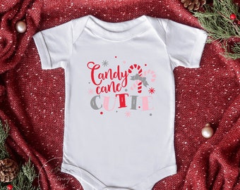 Candy Cane Cutie Shirt, Kids Shirt, Infant Bodysuit, Kids Christmas Tee, Christmas Shirt, Holiday Tee, Candy Cane Tee