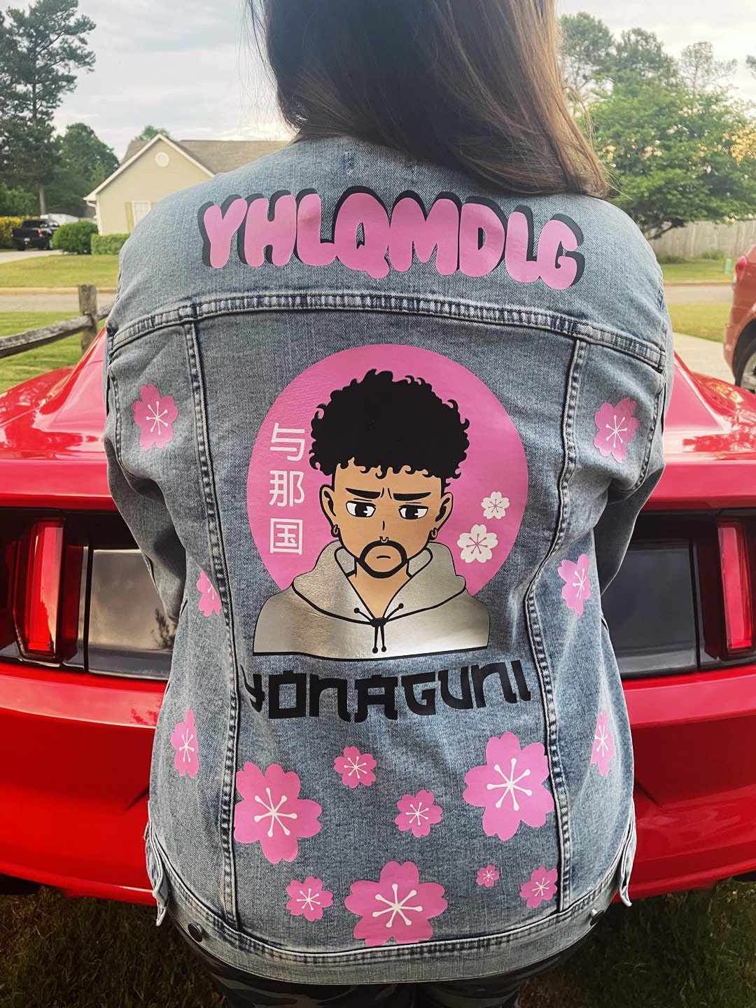 Bad Bunny Jean Jacket | Etsy