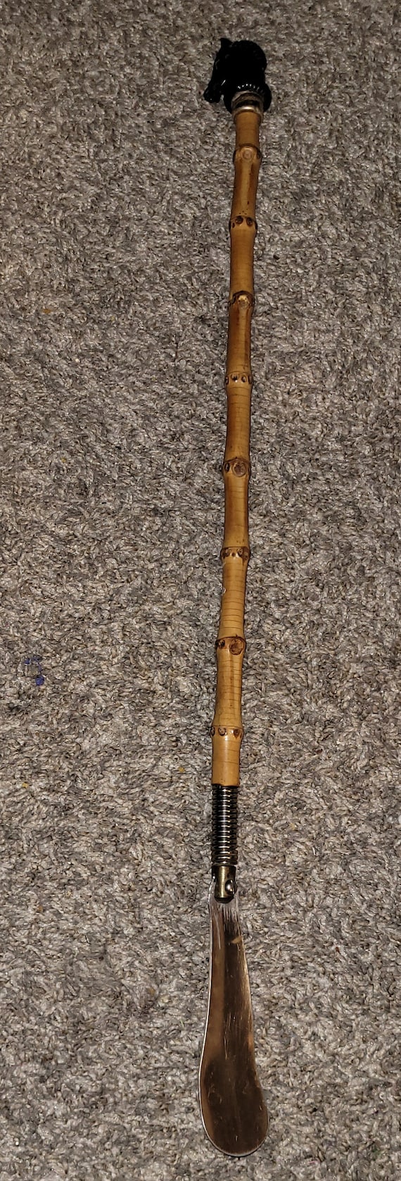 vintage shoe horn bamboo Gem