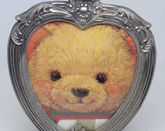 Vintage metal heart table top picture frame, photo frames,  photo frame, picture frame, picture frames, home decor,  heart frames, memories